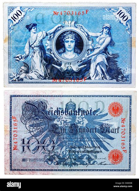 Mark Banknote Deutschland Stockfotografie Alamy