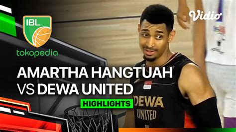 Amartha Hangtuah Jakarta Vs Dewa United Banten Highlights Ibl