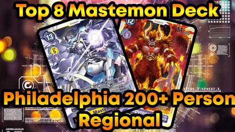 Digimon TCG Top 8 Mastemon Deck Profile English EX2 Digital Hazard