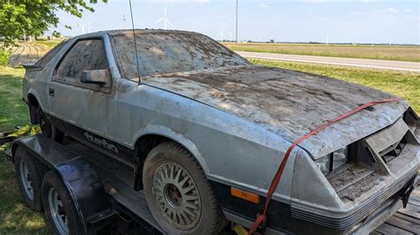 Barn Find Dodge Daytona Gets It S First Bath In Years Will It Run