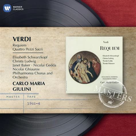 Verdi Requiem And Four Sacred Pieces Warner Classics