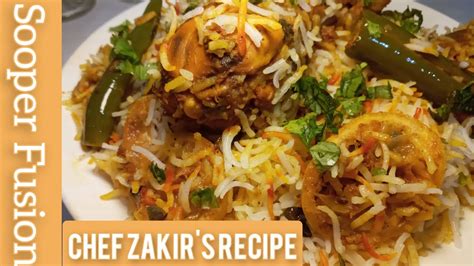 Chicken Tikka Biryani By Chef Zakir