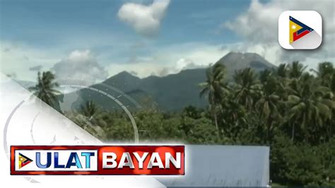 129 Volcanic Earthquakes Naitala Sa Bulkang Bulusan Sa Nakalipas Na