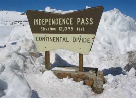 Independence Pass Closed For Winter