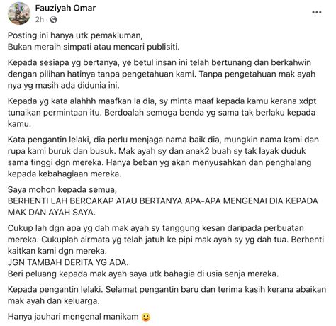 Keluarga Tak Setuju Dengan Pilihan Abang Viva Dedah Dibuang Dari Group