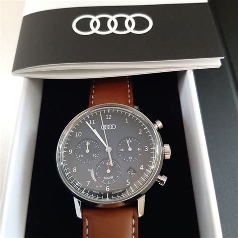 Watch Clock Stopwatch Audi Chronograph Solar After 2000 Catawiki