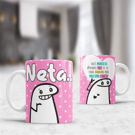 Caneca Flork Sincero Neta Neto Elo7 Produtos Especiais