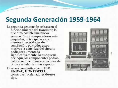 Generaciones De Las Computadoras