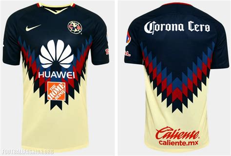 Club América 201718 Nike Home Jersey Football Fashion