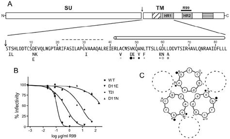 Aslv A Mutations With Reduced Sensitivity To An Hr Peptide A