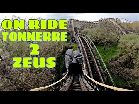 On Ride Tonnerre 2 Zeus Parc Asterix 4K 2023 YouTube