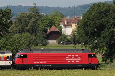 Sbb Lokomotive Re Mit Taufname G Tsch Herste Flickr