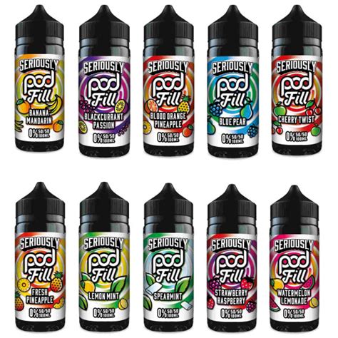 Doozy Seriously Pod Fill E Liquid Ml Short Fill Ecigarettes