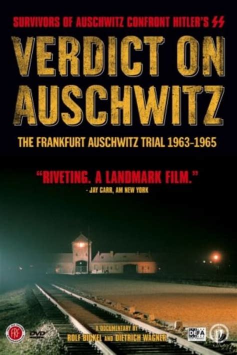 Verdict On Auschwitz 1993 The Movie Database TMDB