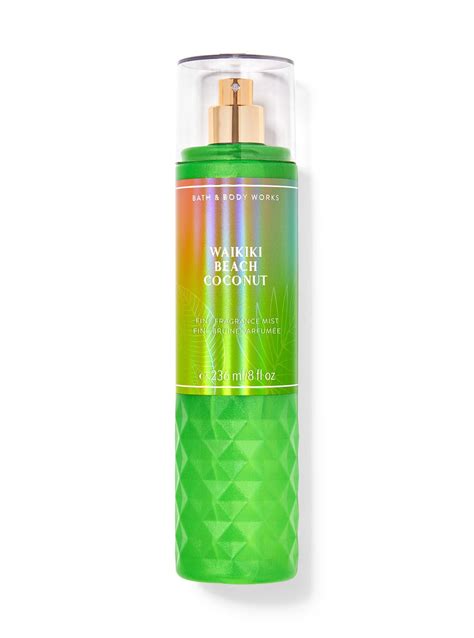 Waikiki Beach Coconut Fine Fragrance Mist Bath And Body Works