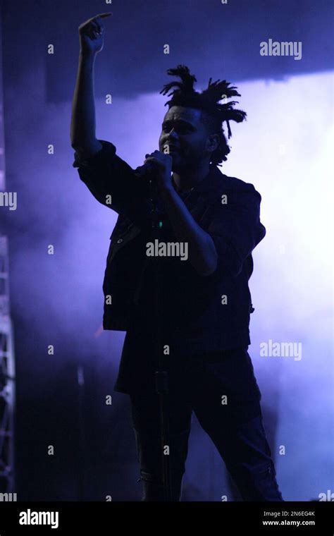 canadian recording artist abel tesfaye performs  concert