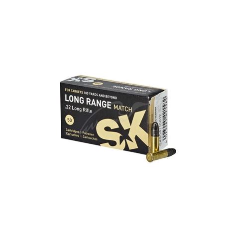 Cartuchos Sk Long Range Match Cal Lr Caja De Und