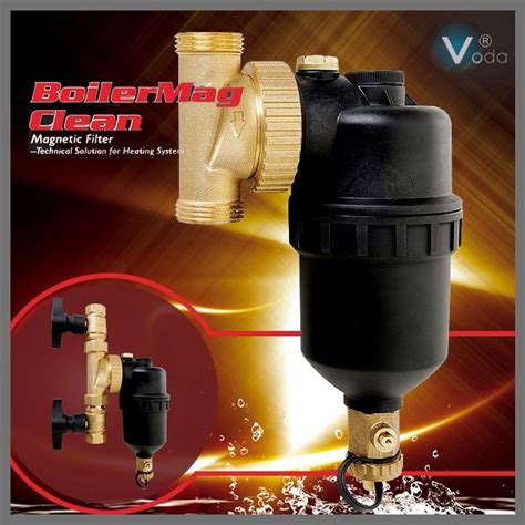 Voda 2017 New Design 12000 Gauss Magnetic Water Filter For Central Heating Boiler Heating