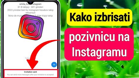 Kako Izbrisati Pozivnu Poruku Na Instagramu Instagram Pozivnica Za