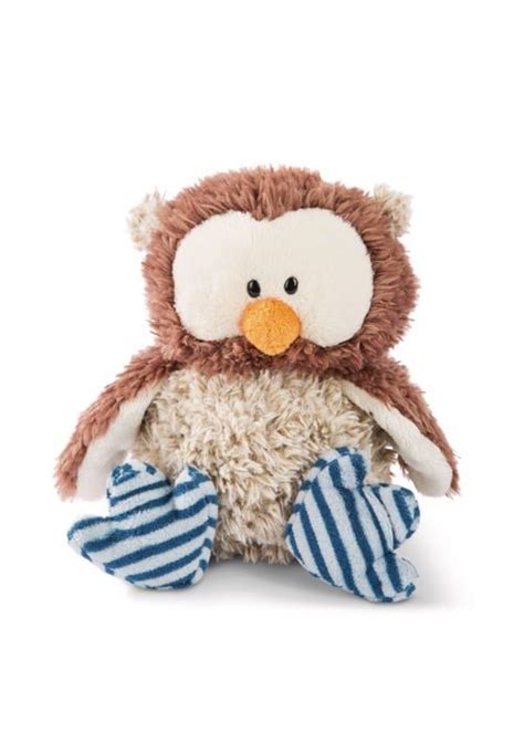 Peluche Nici 48461 Hibou En Peluche Oscar 35 Cm A Tete Rotative