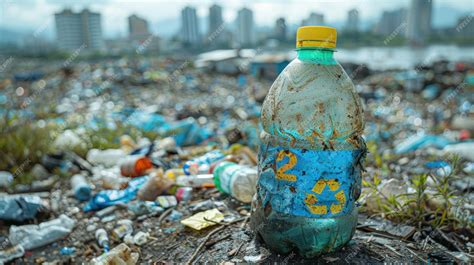 Premium Photo | View of the landfill A pile of plastic garbage food waste and other garbage ...