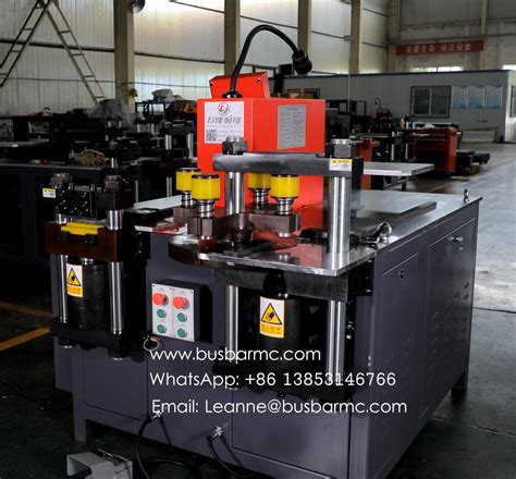 Hydraulic Busbar Bending Cutting Punching Machine Copper Busbar Cutting