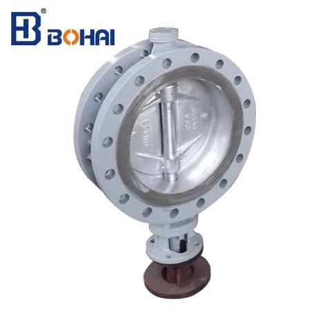 Stainless Steel Double Eccentric Flange Butterfly Valve For Drainage