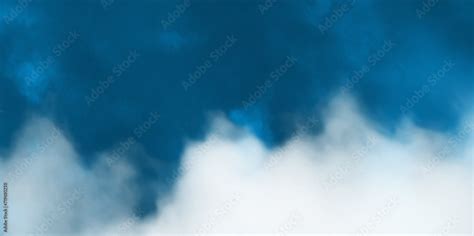 Sky blue watercolor background. Blue white watercolor background. Blue ...