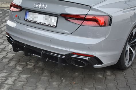 Audi B9 Rs5 Rear Diffuser V2 Maxton Design Canada