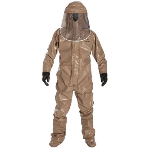 DuPont Tychem 5000 Coverall W Respirator Fit Hood Ritz Safety