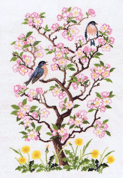 Spring Cross Stitch Kit By Eva Rosenstand Variant 14 251