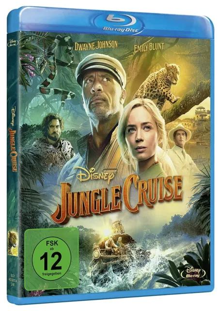 Blu Ray Disney Jungle Cruise Dwayne Johnson Emily Blunt