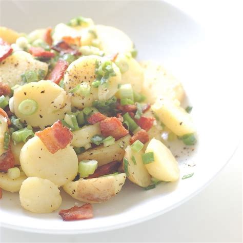 German Potato Salad With Bacon No Mayonaise Recipe