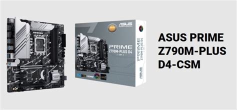 ASUS PRIME Z790M PLUS D4 CSM DDR5 LGA 1700