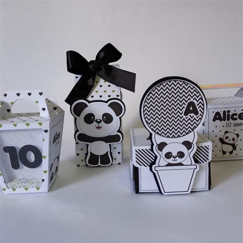 Kit Personalizado Panda Elo7 Produtos Especiais