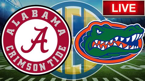 Alabama Crimson Tide Vs Florida Gators Live Stream College Football