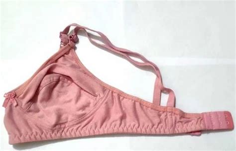 Plain Beginners Pink Cotton Non Padded Bra At Rs 43 Piece In New Delhi