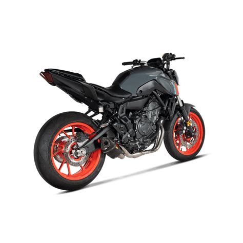 LIGNE AKRAPOVIC CARBONE YAMAHA MT07 TRACER 7 XSR 700