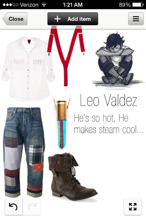 Leo Valdez- inspired outfit polyvore | Outfit polyvore, Fandom fashion ...