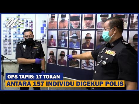 Ops Tapis Tokan Antara Individu Dicekup Polis Melaka Tv