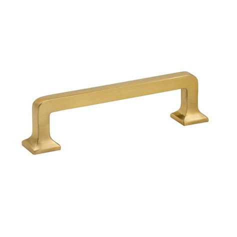 Alno Creations Cabinet Hardware Millenium Collection Solid Brass 4 Centers Pull In Satin