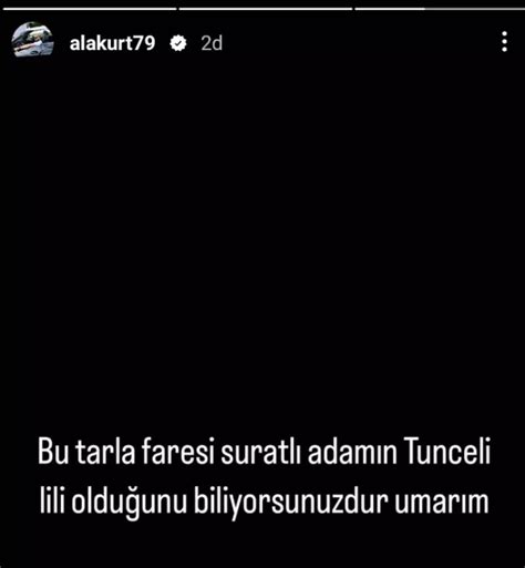 Adanalı dizisinin Maraz Ali si Mehmet Akif Alakurt tan Kılıçdaroğlu ve