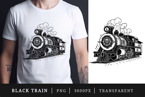 Black Train Silhouette Graphic by Tati Design · Creative Fabrica