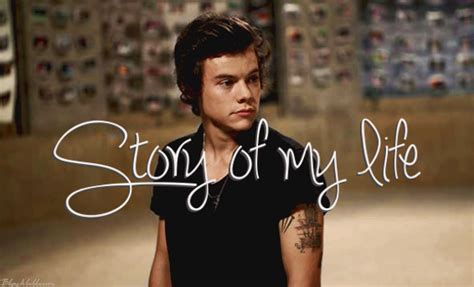 One Direction Story Of My Life Lyric Drawing