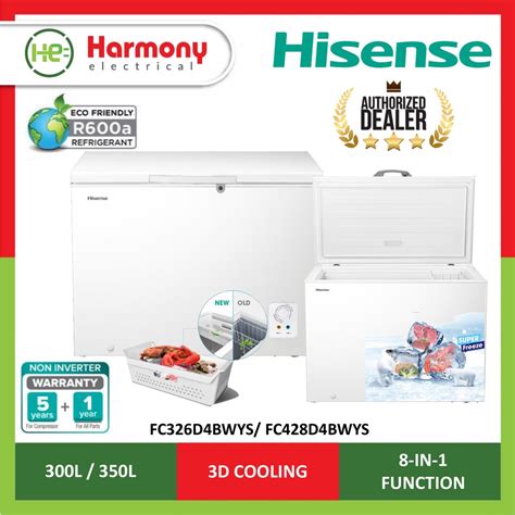 Ready Stock Free Delivery Install Kl Selangor Hisense L Chest