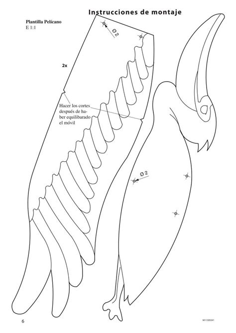 M Whirligigs Patterns Bird Paper Craft Bird Template