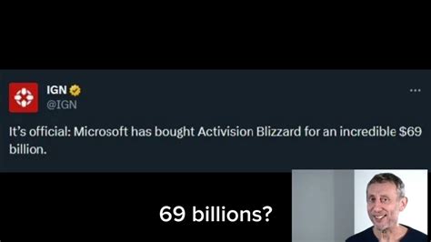 Microsoft Bought Activision For Billions Noice Youtube