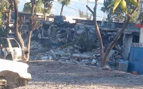 Haiti En Otro Ataque Pandillas Destruyen Una Estaci N Policial