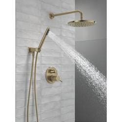 Delta Modern Monitor Series Champagne Bronze Raincan Showerhead