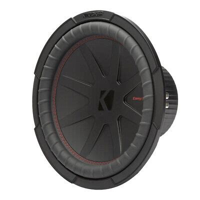 Kicker 48CWR124 CompR Series 12 Inch Car Subwoofer With Dual 4 Ohm